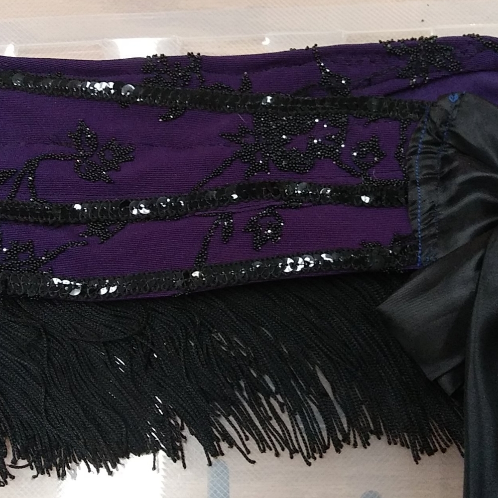 Dancer/Dance Belt w Satin Sash